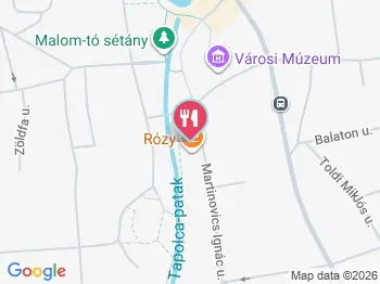 HalasBibi Tapolca a térképen