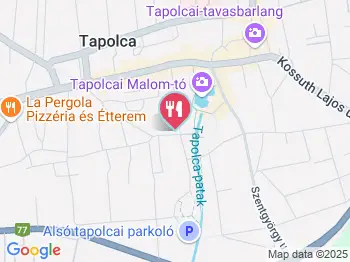 Hotel Gabriella étterme Tapolca a térképen