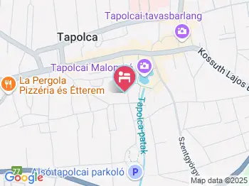 Hotel Gabriella Tapolca a térképen