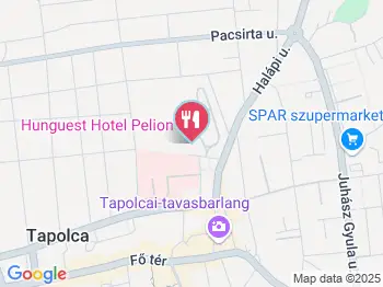 Hunguest Hotel Pelion Lobby Bár Tapolca a térképen