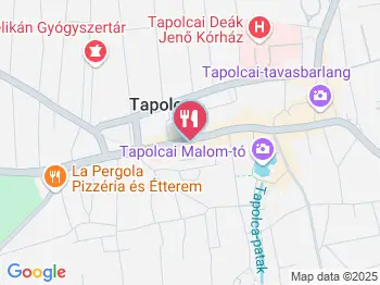 Jégsziget Fagyizó Tapolca a térképen