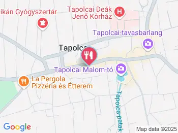 Kolibri Ételbár Tapolca a térképen