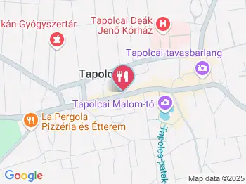 Lipóti Pékség & Kávézó Tapolca a térképen