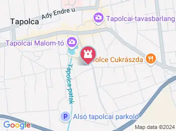 Múltunk Tapolca a térképen