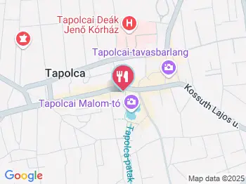 Pura Vida Dine Tapolca a térképen