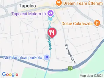 Rózy Tapolca a térképen