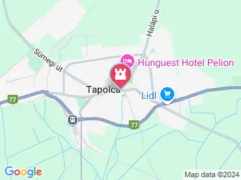 Tapolca Advent Tapolca a térképen