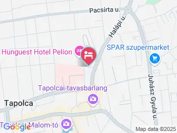 Hunguest Hotel Pelion Tapolca a térképen