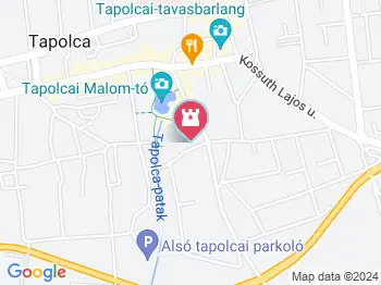 Tapolca romjai Tapolca a térképen