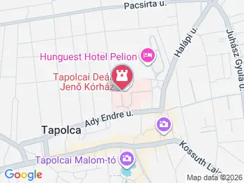 Tapolcai gyógybarlang Tapolca a térképen