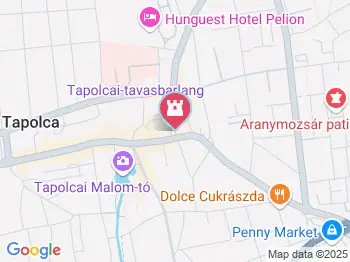 Tapolcai-tavasbarlang Látogatóközpont Tapolca a térképen