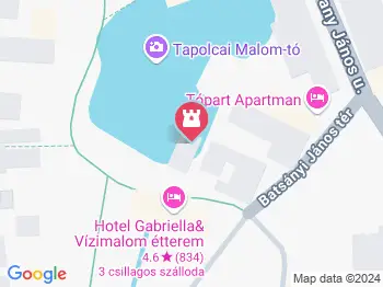 Tapolcai vízimalom Tapolca a térképen