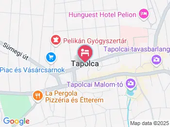 Véndek Tanya Tapolca a térképen