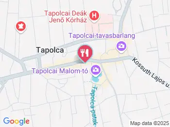 Zalaco Pékség Tapolca a térképen