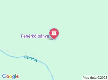 Fehérkő-bánya Tar a térképen