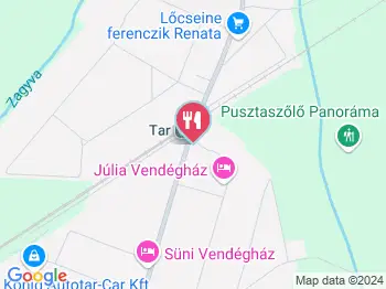 Retro Lángos Tar a térképen