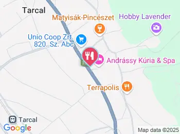 Eszencia Étterem Tarcal a térképen