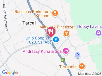 Hörpi Söröző Tarcal a térképen