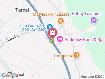I. Világháborús hősi-emlékmű Tarcal a térképen