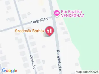 Szedmák Pince & Borház Tarcal a térképen