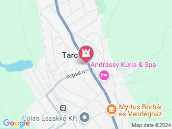 Tarcal vezér szobor Tarcal a térképen