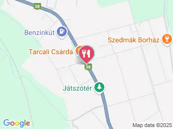 Tarcali Csárda Tarcal a térképen