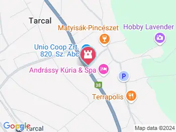 Zsinagóga Tarcal a térképen