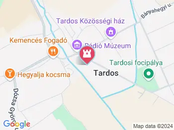 Fekete Lajos Emlékház Tardos a térképen