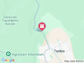 Malom-völgyi tanösvény Tardos a térképen