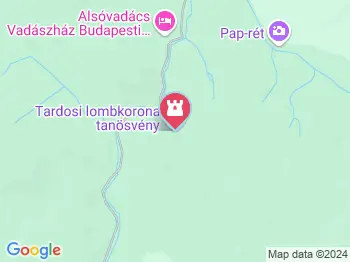 Tardosi Lombkorona-tanösvény Tardos a térképen