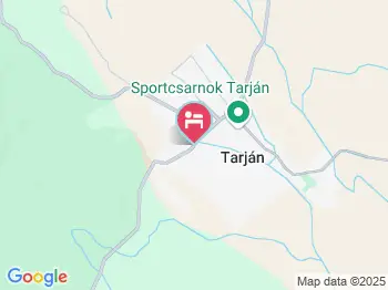 Sziget Panzió Tarján a térképen