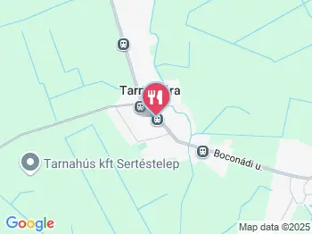 Arany Mókus Vendéglő Tarnaméra a térképen