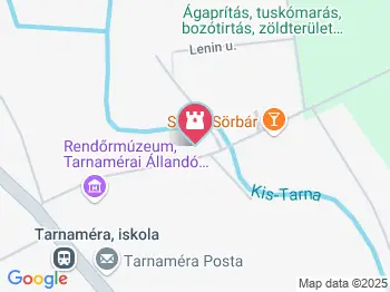 Tarnaméra Termál- és Strandfürdő Tarnaméra a térképen