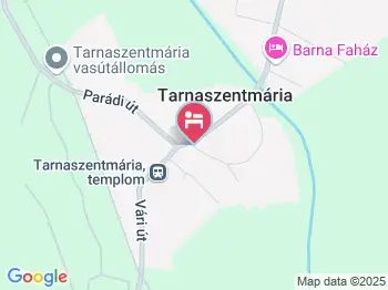 Nyírfa Vendégház Tarnaszentmária a térképen