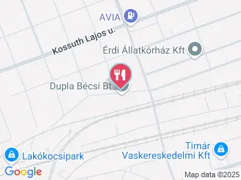 Padlás Bisztró Tárnok a térképen