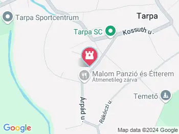 Bajcsy-Zsilinszky Endre Tarpa a térképen