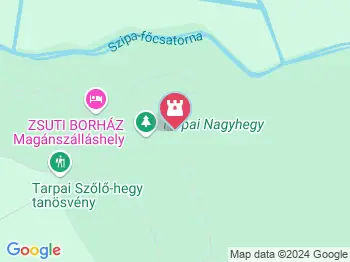 Tarpai-Nagyhegy Tarpa a térképen