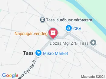 Millenniumi emlékpark Tass a térképen