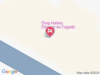Öreg Halász Étterem és Fogadó Tát a térképen