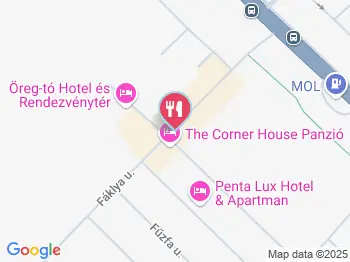 Cocoon Étterem Tata a térképen