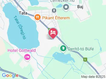 Gombás Apartmanházak Tata a térképen