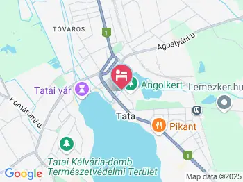 Hotel Arnold Tata a térképen