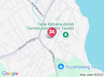 Hotel Gottwald Tata a térképen