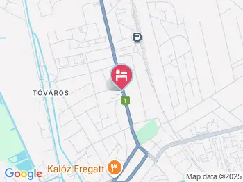 Hotel Kiss Tata a térképen