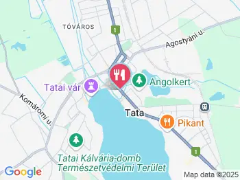 Hotel Kristály & Esterházy Étterem Tata a térképen