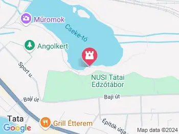 Kazinczy-emlékpad Tata a térképen