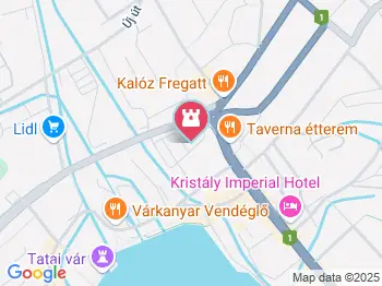 Kuny Domokos Múzeum Tata a térképen