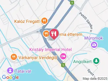 La Casa Étterem Tata a térképen