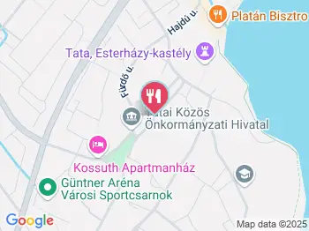 Lipóti pékség, Tata Tata a térképen