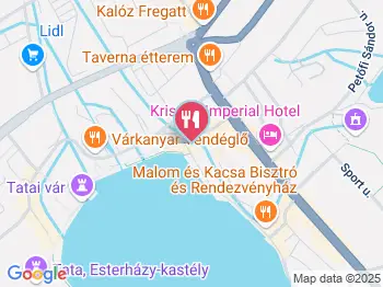 Luli's streed food Tata a térképen